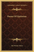 Poems of Optimism - Hardcover