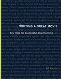 Writing a Great Movie: Key Tools for Successful Screenwriting - Paperback