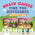Brain Games Find the Difference Activity Book - Paperback