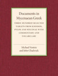 Documents in Mycenaean Greek - Paperback