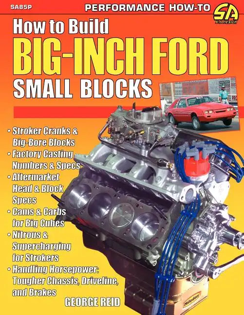 How to Build Big-Inch Ford Small Blocks - Paperback