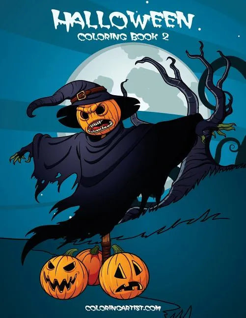 Halloween Coloring Book 2 - Paperback