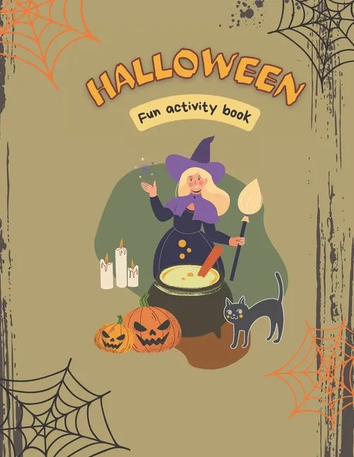 Halloween fun activity book: kids book - Paperback