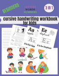 cursive handwriting workbook for kids beginners: Cursive Writing Practice, Cursive Handwriting Workbook for Kids, Cursive Writing Books for Kids - Paperback