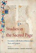 Studies in the Sacred Page: Encounters with Medieval Manuscripts, Texts, and Exegesis: A Book of Essays in Honour of Lesley Smith - Hardcover