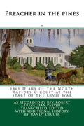 Preacher in the pines: 1861 Diary of The North Rapides Circuit at the start of the Civil War - Paperback
