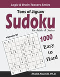 Tons of Jigsaw Sudoku for Adults & Seniors: 1000 Easy to Hard Puzzles - Paperback