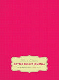 Large 8.5 x 11 Dotted Bullet Journal (Pink #17) Hardcover - 245 Numbered Pages - Hardcover