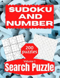 Sudoku And Number Search Puzzle: Large Print Activity Puzzle Book for Adults and Seniors with Solutions Vol 1 - Paperback