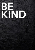 Be Kind: Decorative Book For Styling Your Home - Stack-able Book - Large Text On Spine - 7" x 10" - Paperback
