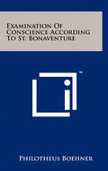 Examination of Conscience According to St. Bonaventure - Hardcover