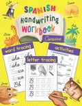 Spanish Handwriting Workbook: Cursive: Trace & Learn to Write Spanish - Lots of Spanish Letter Tracing, Word Tracing, and other Activities for Kids - Paperback