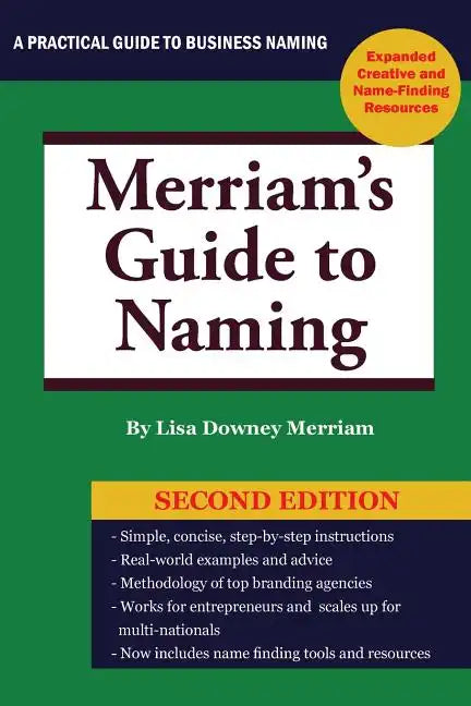 Merriam's Guide to Naming - Paperback