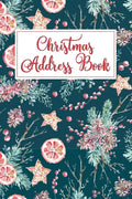 Christmas Address Book: Holiday Card List Book & Organizer - Paperback