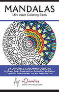 Mandalas: Mini Adult Coloring Book - Paperback