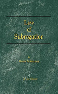 Law of Subrogation - Paperback