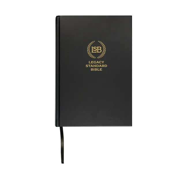 Lsb Large Print Wide Margin Black Hardcover - Hardcover