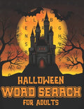 Halloween Word Search For Adults: Halloween Word Search Large Print Puzzle Book Fun For Adults - Paperback