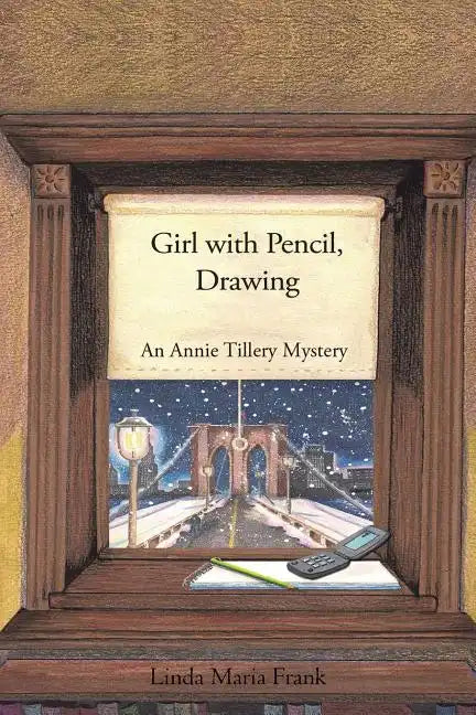 Girl with Pencil, Drawing - Paperback