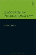Good Faith in International Law - Paperback