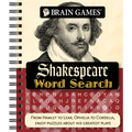 Brain Games - Shakespeare Word Search: From Hamlet to Lear, Ophelia to Cordelia, Enjoy Puzzles about His Greatest Plays - Spiral