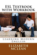 ESl textbook with Workbook: Learning Modern English - Paperback