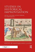 Studies in Historical Improvisation: From Cantare super Librum to Partimenti - Paperback