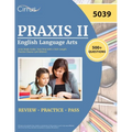 Praxis II English Language Arts 5039 Study Guide: Test Prep with 2 Full-Length Practice Exams [4th Edition] - Paperback