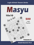 Masyu: 500 Easy to Hard Puzzles (10x10) - Paperback