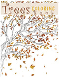 Trees Coloring Book: Creative Haven Beautiful Tranquil Trees Coloring Book (Adult Coloring) 8.5x11" - Paperback