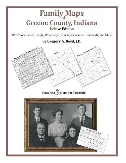 Family Maps of Greene County, Indiana - Paperback