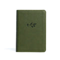 KJV Large Print Compact Reference Bible, Olive Leathertouch - Imitation Leather