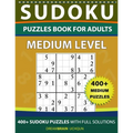Sudoku Puzzles book for adults: 400+ Medium puzzles with full Solutions - Paperback