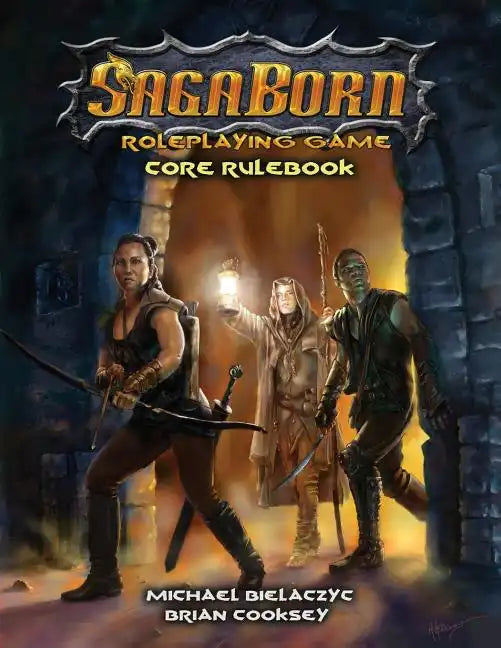 SagaBorn Roleplaying Game Softback - Paperback