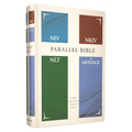 Niv, Nkjv, Nlt, the Message, (Contemporary Comparative) Parallel Bible, Hardcover - Hardcover