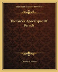 The Greek Apocalypse of Baruch - Paperback