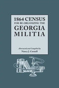 1864 Census for Re-Organizing the Georgia Militia - Paperback