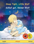 Sleep Tight, Little Wolf - Schlaf gut, kleiner Wolf (English - German) - Paperback