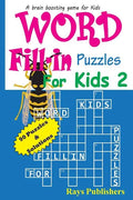 Word Fill-in Puzzles for Kids 2 - Paperback