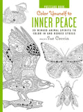 Color Yourself to Inner Peace Postcard Book: 20 Winged Animal Spirits to Color in and Reduce Stress - Hardcover