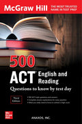 500 ACT English and Reading Questions to Know by Test Day, Third Edition - Paperback