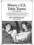 History of U.S. Table Tennis Volume 5 - Paperback