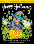 Happy Halloween Coloring Book for Adults: An Adults Coloring Book Featuring Fun and Stress Relief New Edition 2019 - Paperback