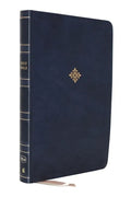 Nkjv, Reference Bible, Center-Column Giant Print, Leathersoft, Blue, Red Letter Edition, Comfort Print: Holy Bible, New King James Version - Imitation Leather