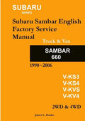 Subaru Sambar English Service Manual - Paperback