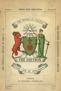 The Equinox: Keep Silence Edition, Vol. 1, No. 4 - Hardcover