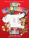 Easy Word Search 1st Grade: Activities Homeschool Books for 1st Grade Kids - Paperback