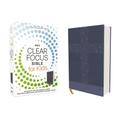 Nirv, Clear Focus Bible for Kids (Help Kids with ADHD or Dyslexia Read with Confidence), Leathersoft, Blue: Read More of the Bible with Better Focus U - Leather