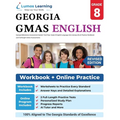 Georgia Milestones Assessment System Test Prep: Grade 8 English Language Arts Literacy (ELA) Practice Workbook and Full-length Online Assessments: GMA - Paperback