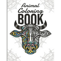 Animal Coloring Book: Coloring book for adults and adolescents - Mandalas - Anti-stress, relaxation, relaxation - Large format - Paperback